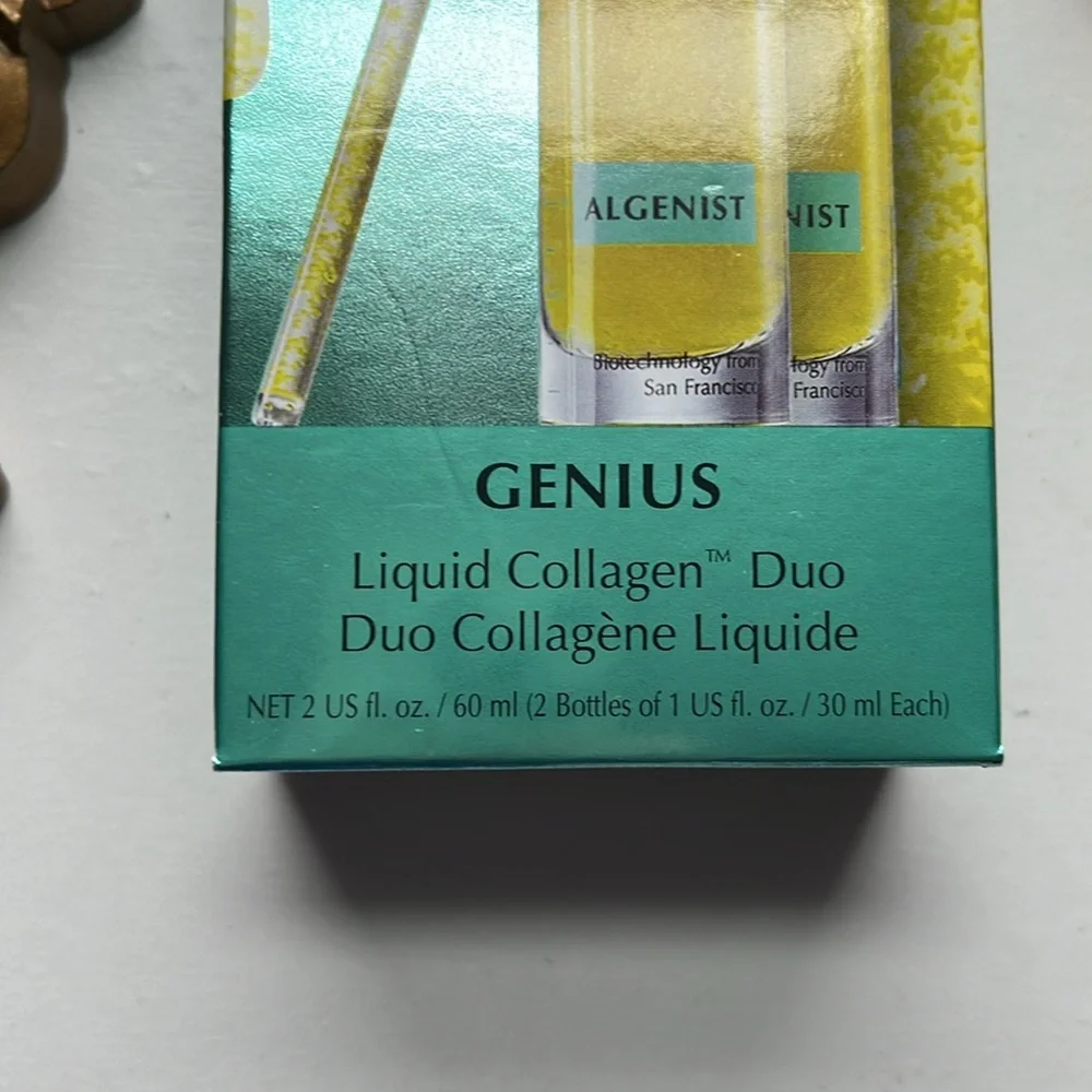 NEW Algenist Genius Liquid Collagen Duo 2 OZ
